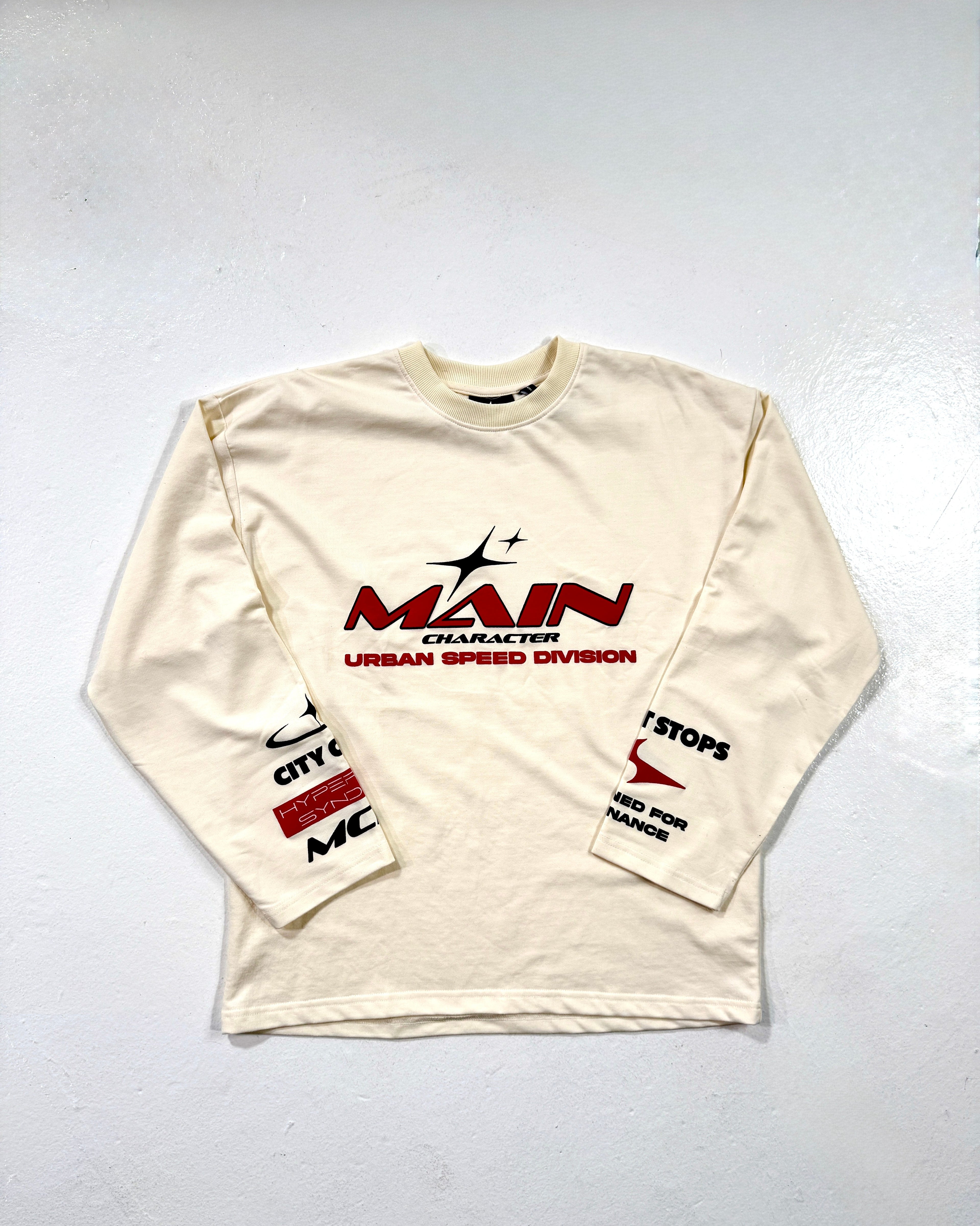 CROSSLINE SWEAT T-SHIRT (MAINCHARACTERINDIA)