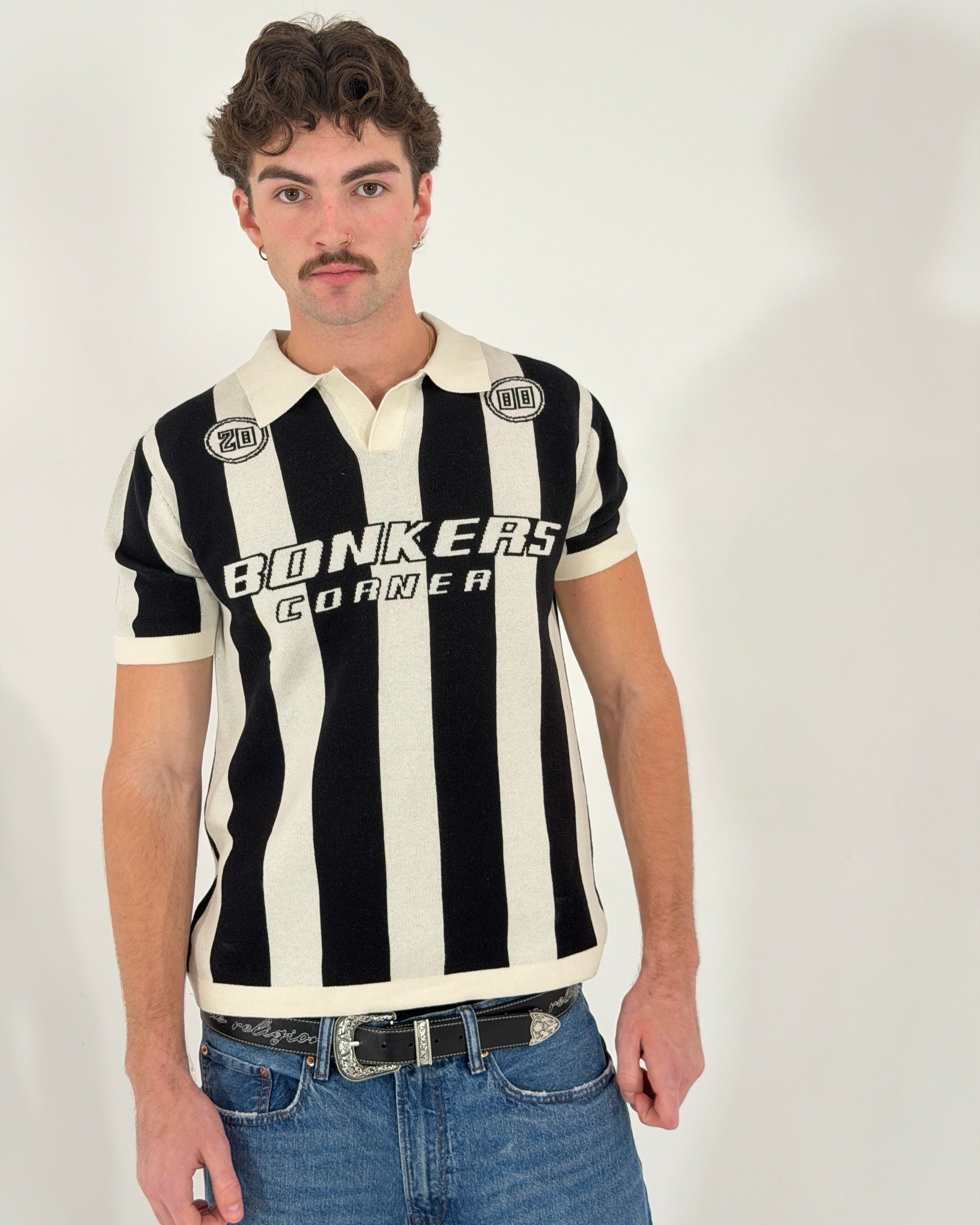 SIGNATURE KNIT POLO (BONKERS CORNER)