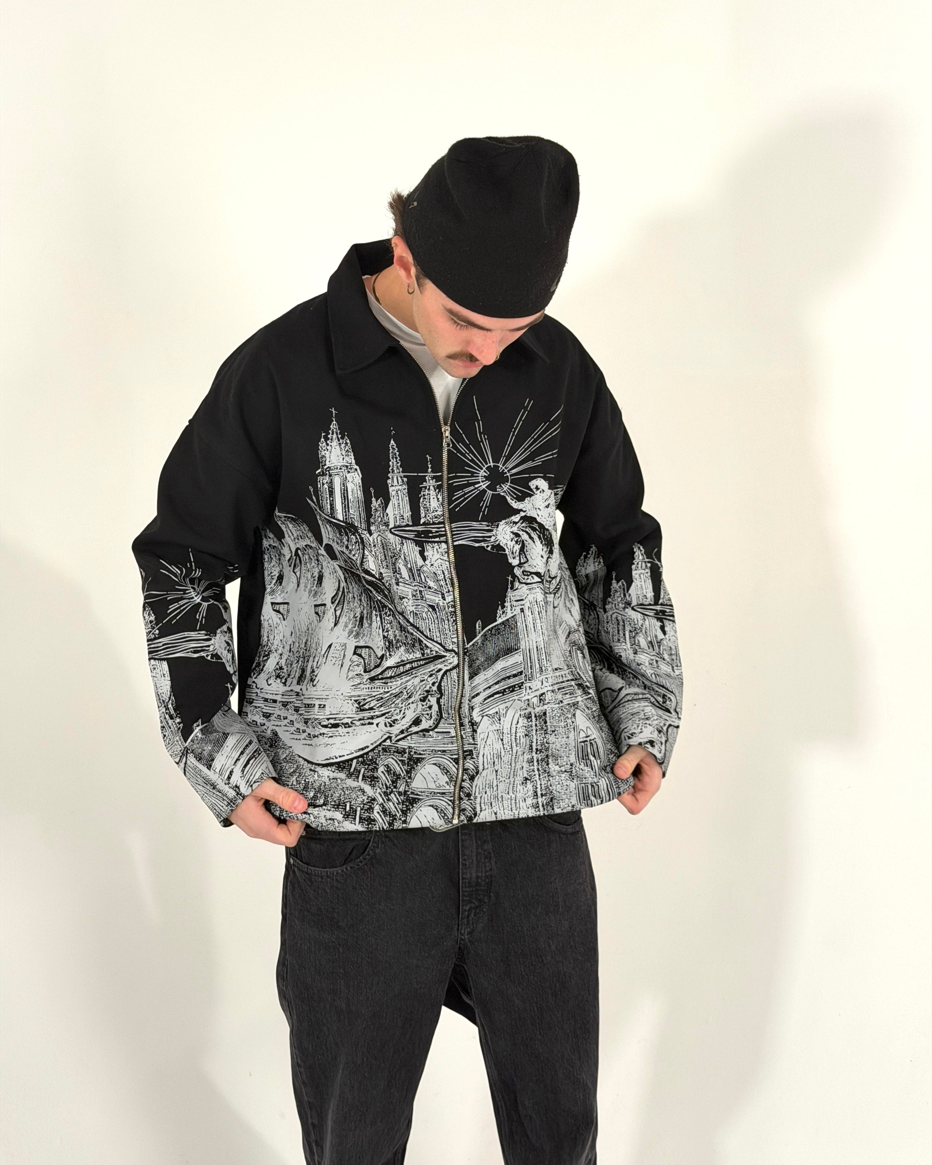 SKYBORNE JACKET BLACK (BESEKSY)