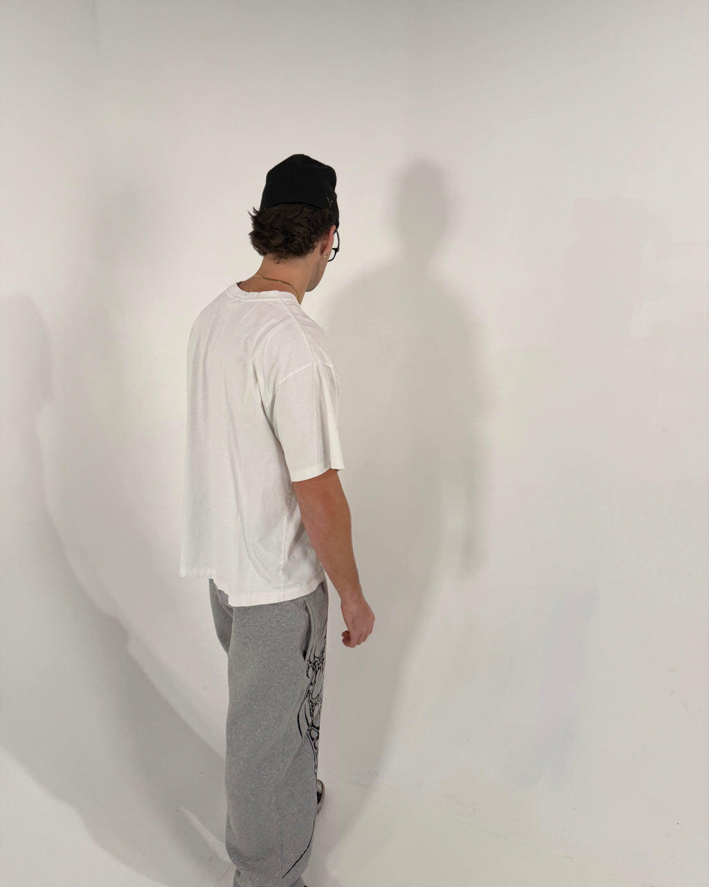 GRAY SAIYAN UNISEX STRAIGHT BAGGY PANTS (GENRAGE)