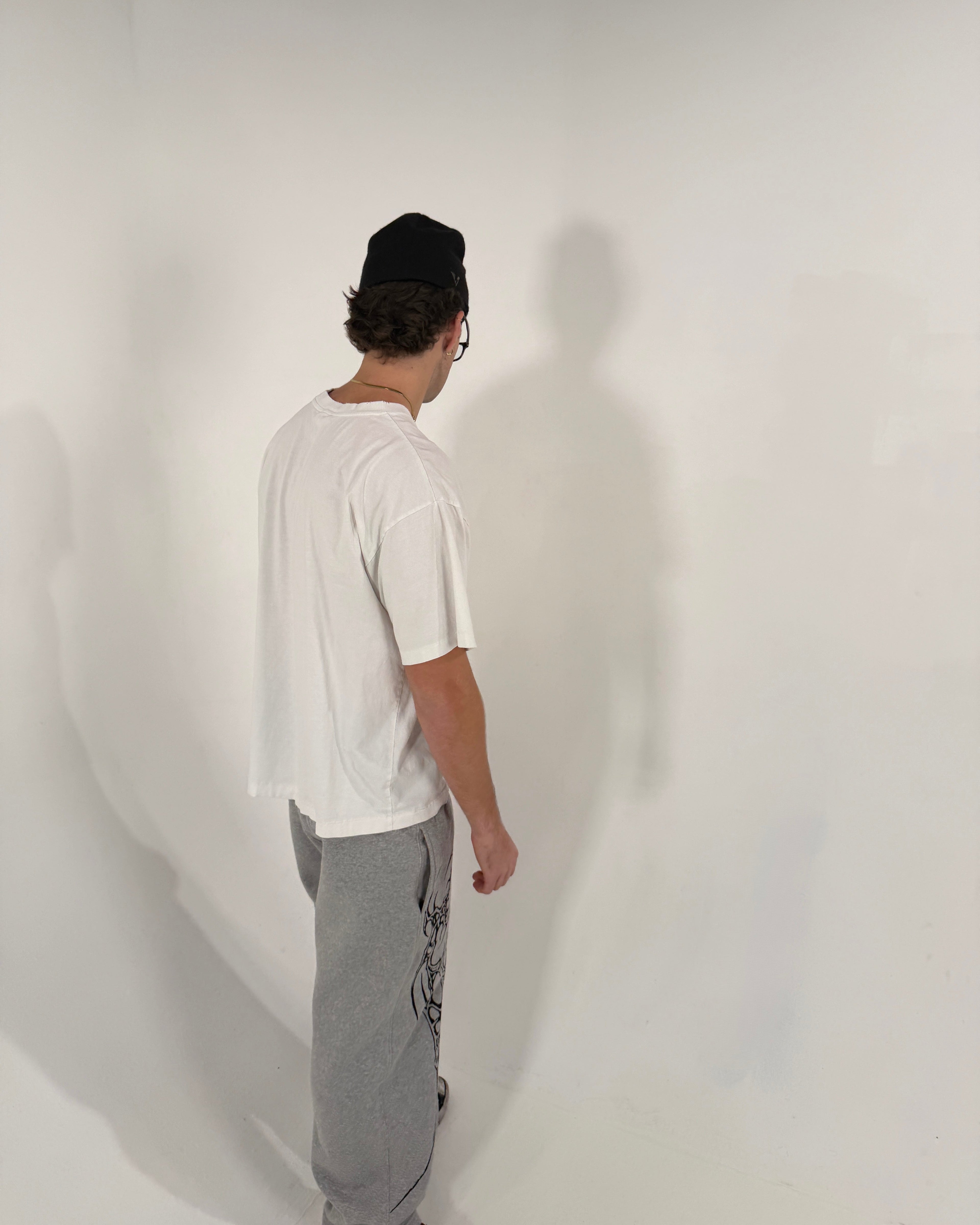 GRAY SAIYAN UNISEX STRAIGHT BAGGY PANTS (GENRAGE)